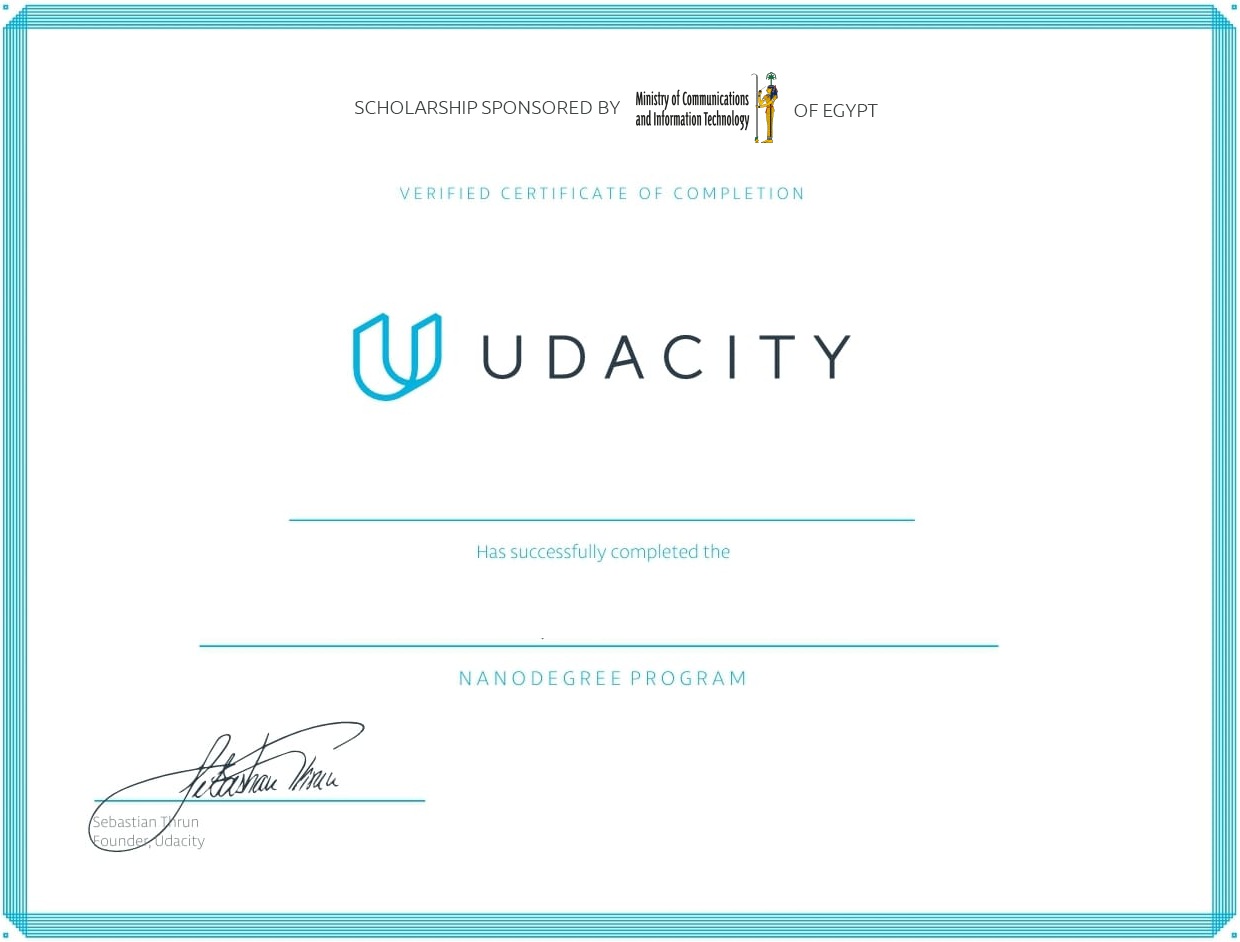 Advanced Data Analysis Certificate